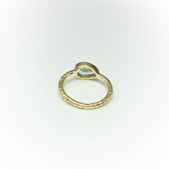 Blue Topaz Ring - Rocks and Gems Canada