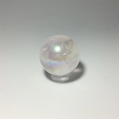 Opalescent Aura Quartz Sphere at $79 Each