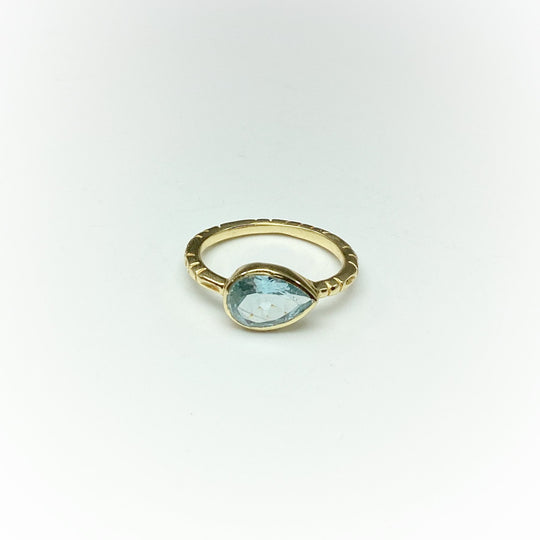 Blue Topaz Ring - Rocks and Gems Canada