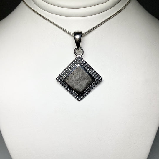 Muonionalusta Meteorite Pendant - Rocks and Gems Canada