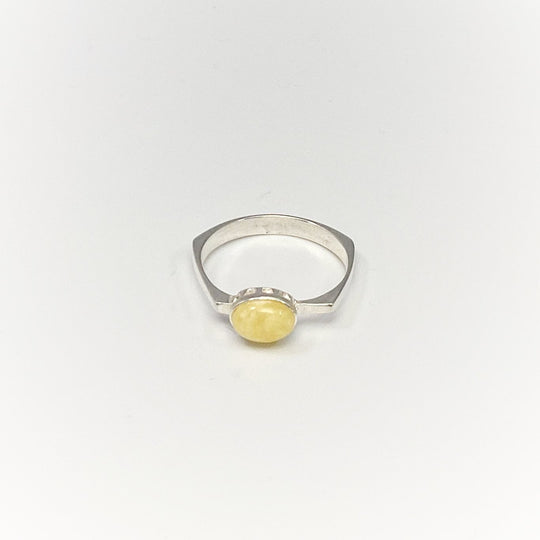 Butterscotch Amber Ring - Rocks and Gems Canada
