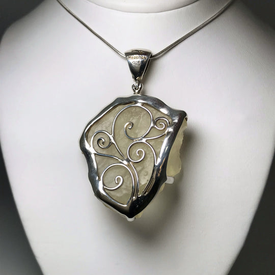Libyan Desert Glass Pendant - Rocks and Gems Canada