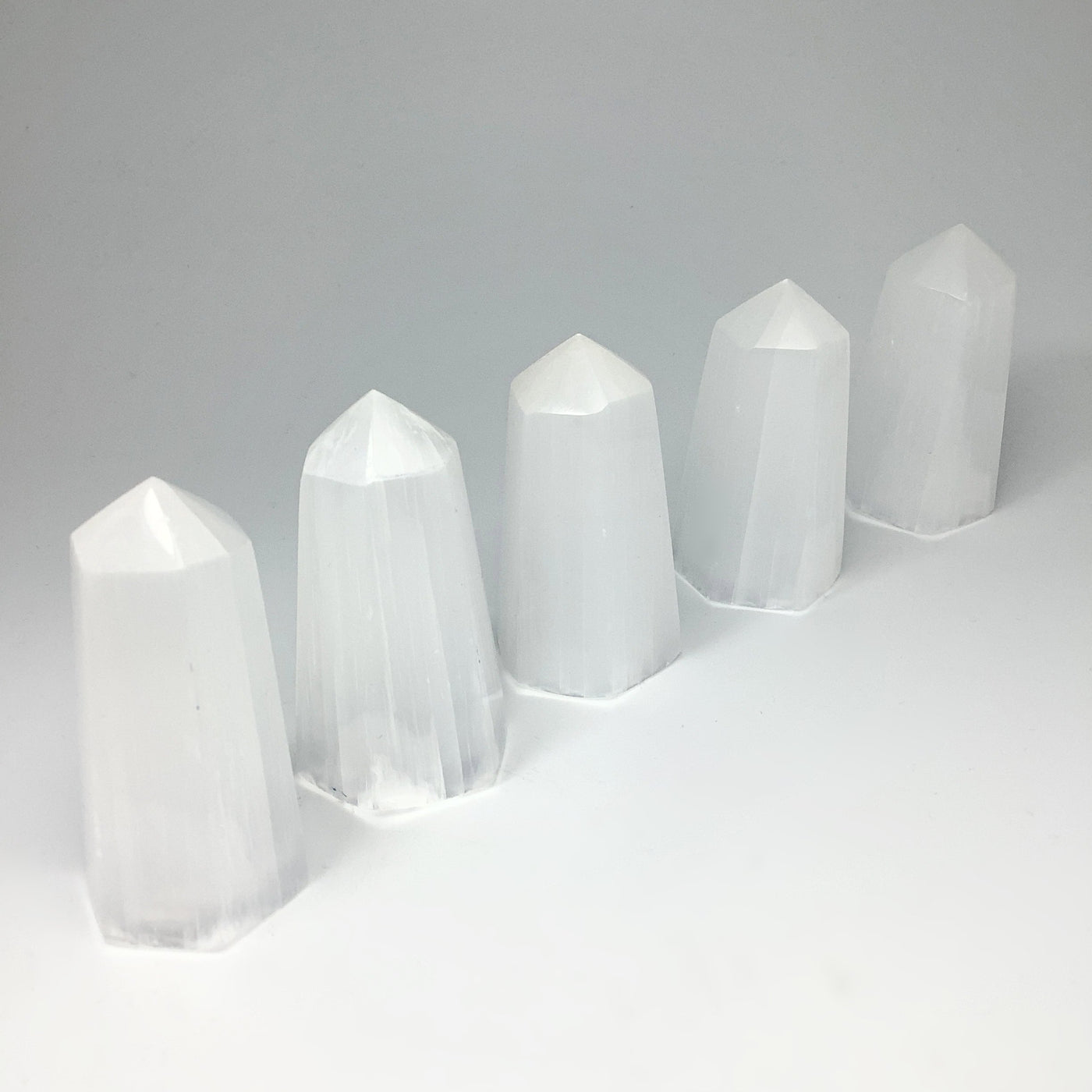 Selenite Point at $29 Each