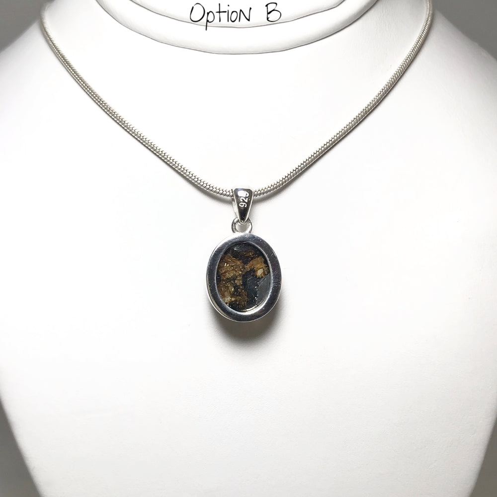 Sericho Meteorite Pendant - Rocks and Gems Canada