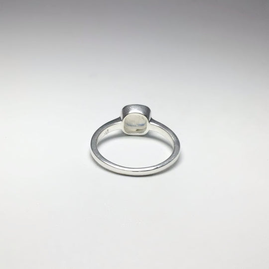 Rainbow Moonstone Ring - Rocks and Gems Canada