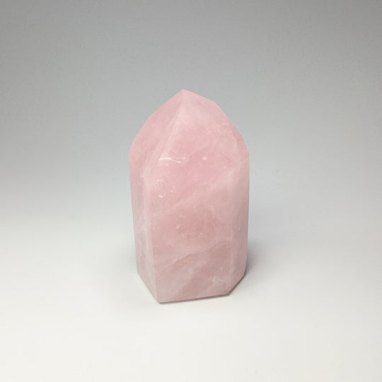 Rose Quartz Point - Rocks and Gems Canada