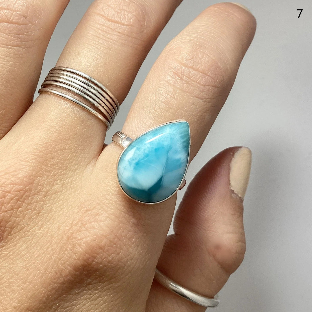 Larimar Ring - Rocks and Gems Canada