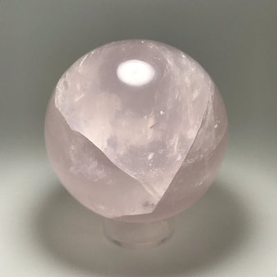 Girasol Rose Quartz Sphere
