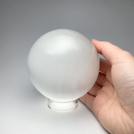 Selenite XL Sphere - Rocks and Gems Canada
