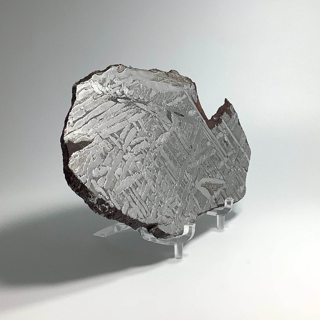 Seymchan Meteorite Slice - Rocks and Gems Canada