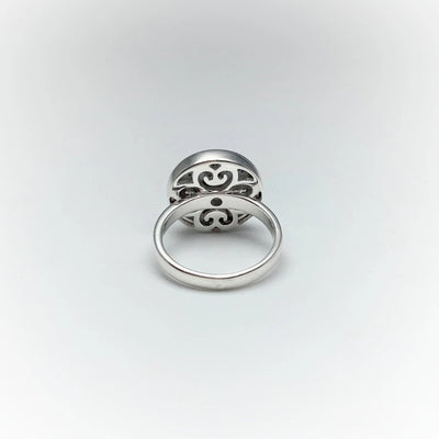 Dendritic Opal Ring