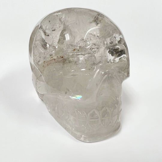Carved Quartz Crystal Skull - Rocks and Gems Canada