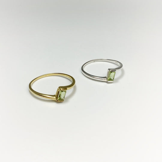 Peridot Ring - Rocks and Gems Canada
