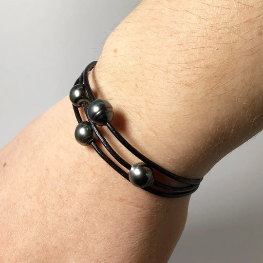 Tahitian Pearl Bracelet - Rocks and Gems Canada