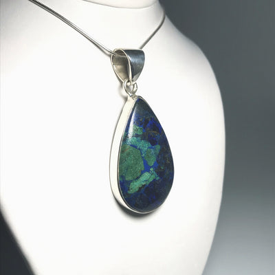 Azurite-Malachite Pendant