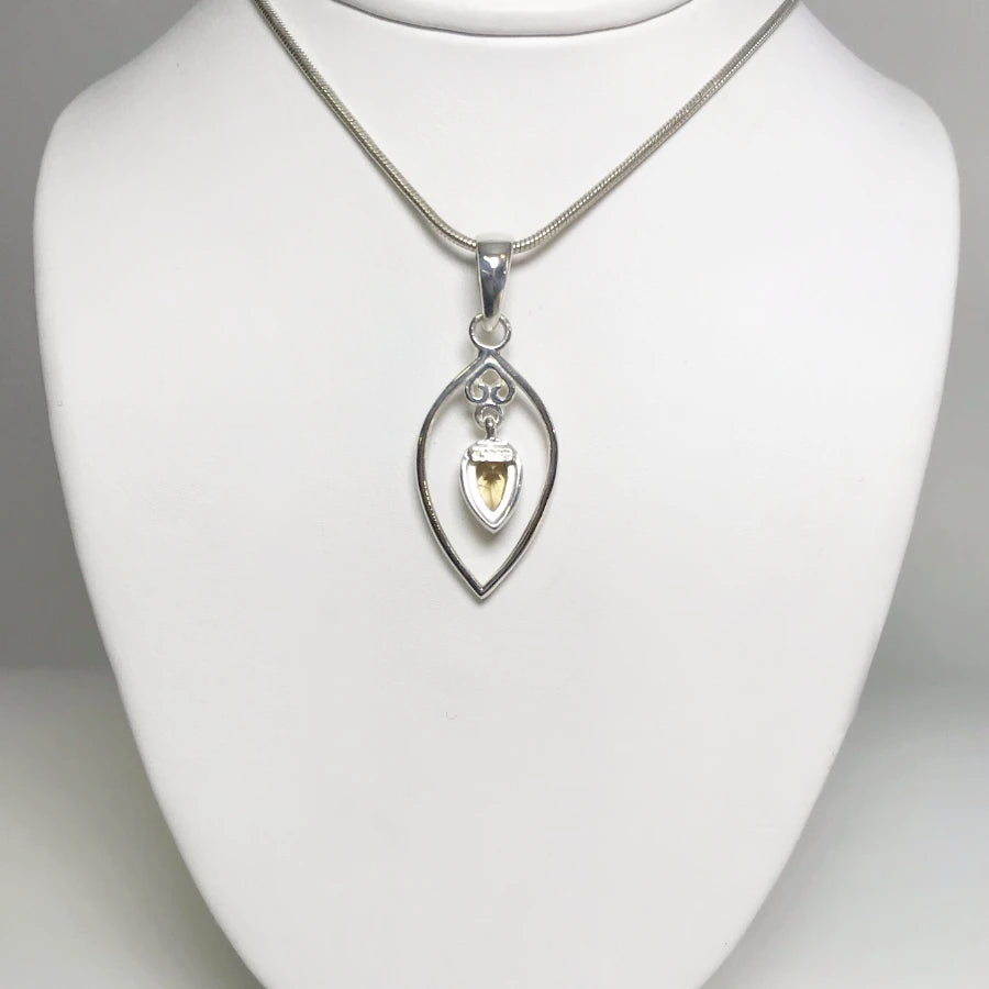 Citrine Pendant - Rocks and Gems Canada
