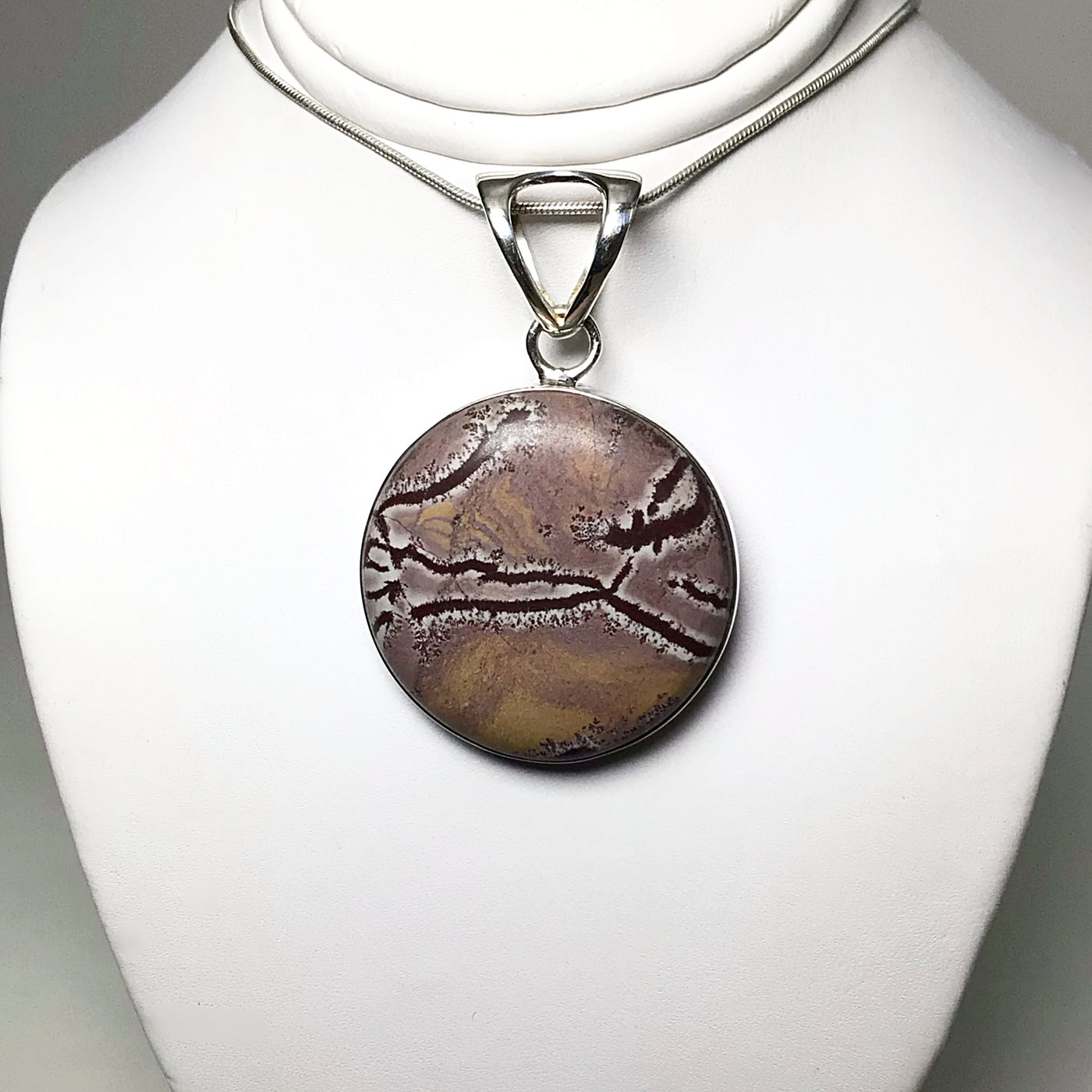 Paintbrush Jasper Pendant