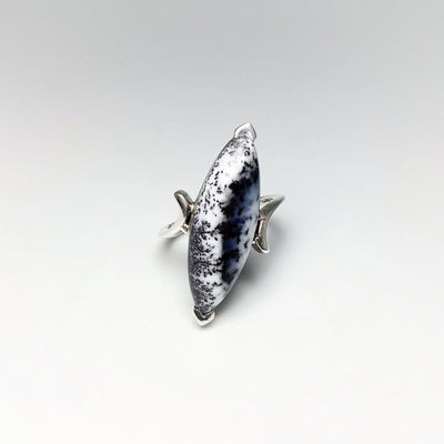 Dendritic Opal Ring