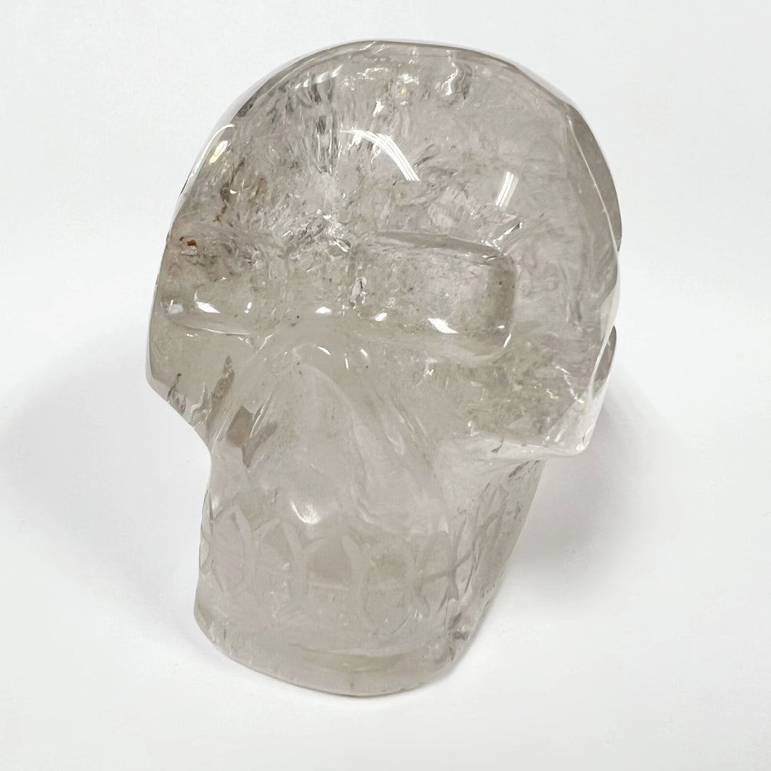 Carved Quartz Crystal Skull - Rocks and Gems Canada