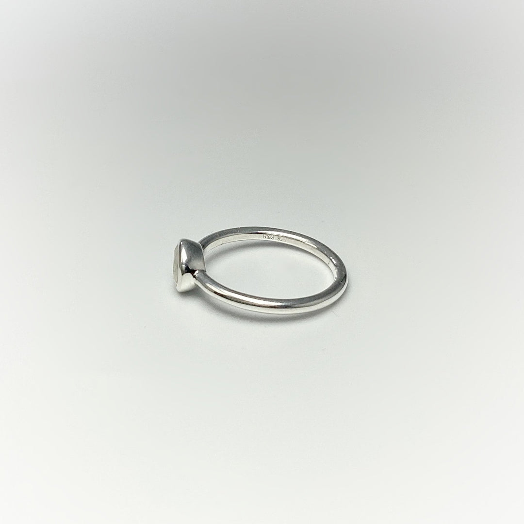 Rainbow Moonstone Ring - Rocks and Gems Canada