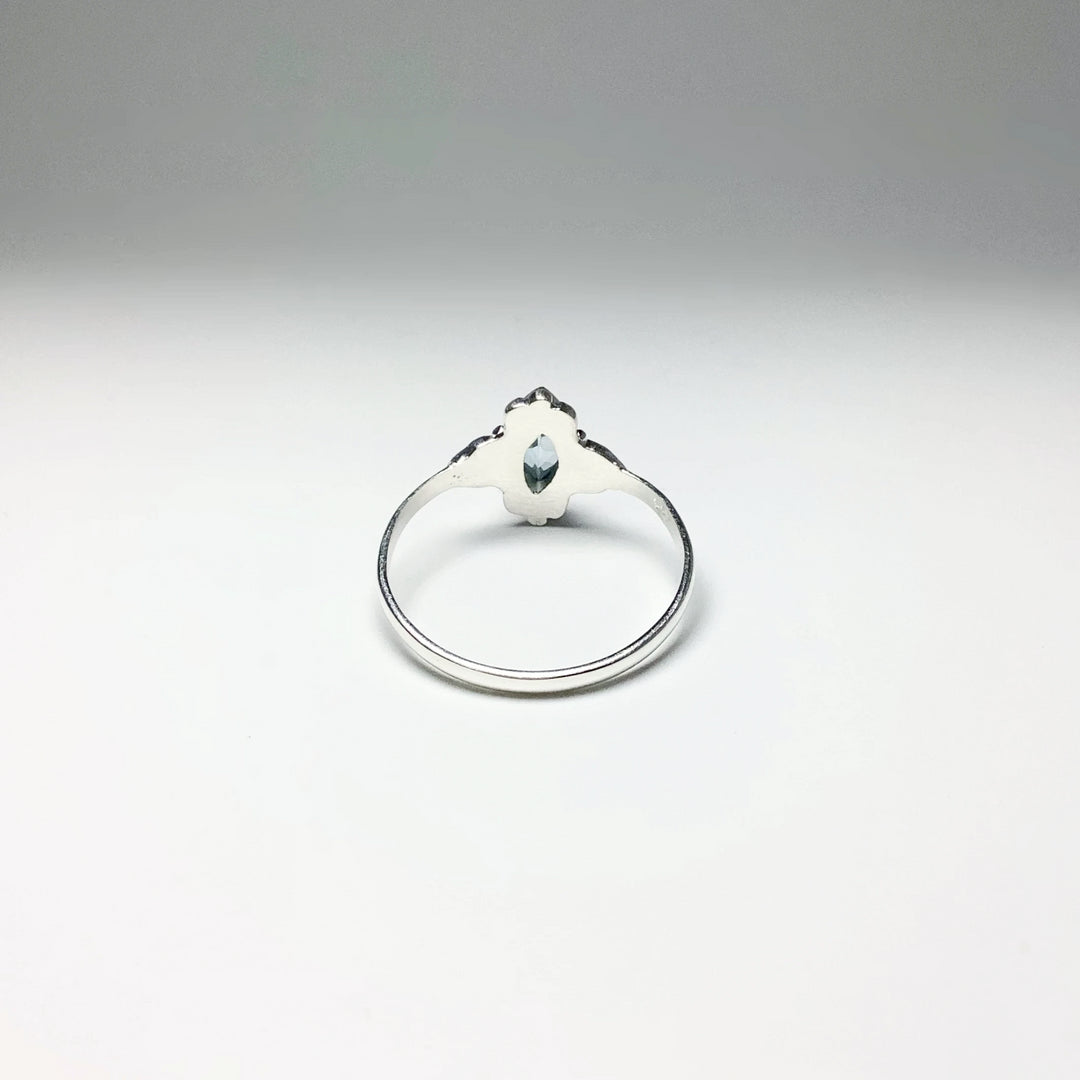 Blue Topaz Ring - Rocks and Gems Canada