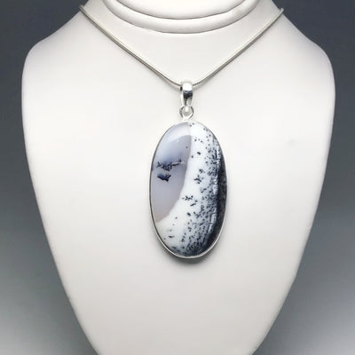 Dendritic Opal Pendant