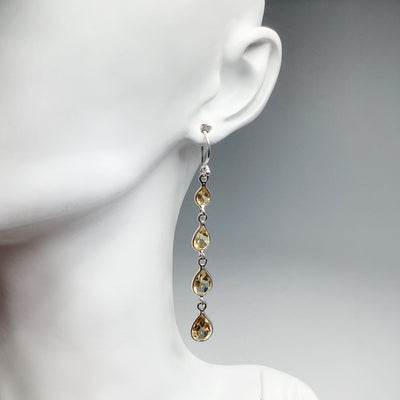 Citrine Dangle Earrings