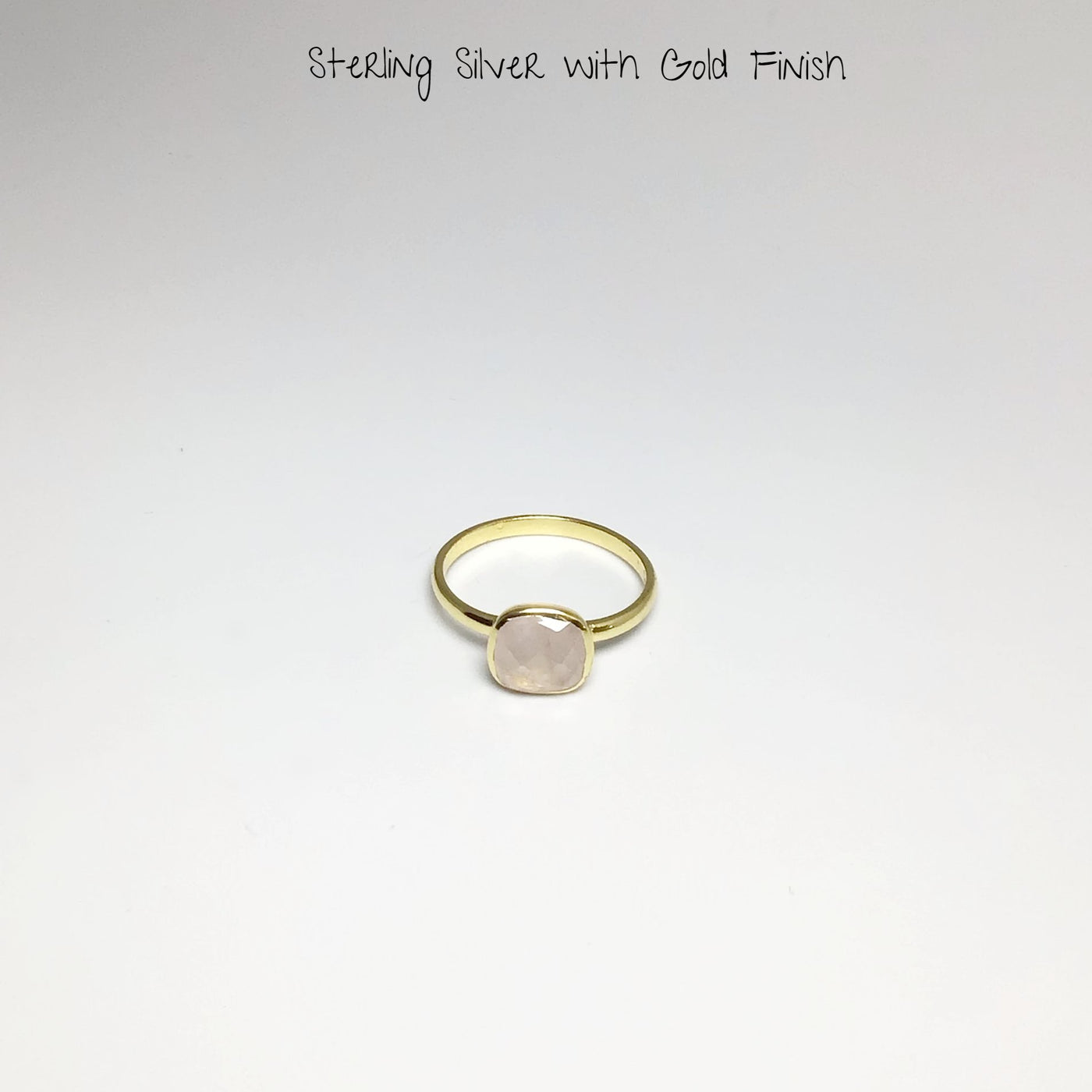 Rose Quartz Ring