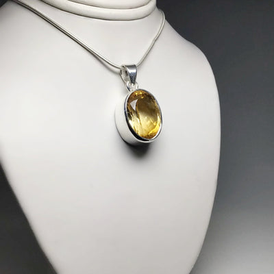 Natural Citrine Pendant