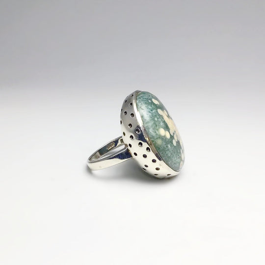 Ocean Jasper Ring - Rocks and Gems Canada