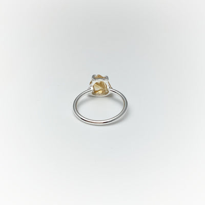 Raw Citrine Ring