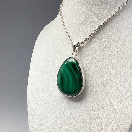 Malachite Pendant - Rocks and Gems Canada