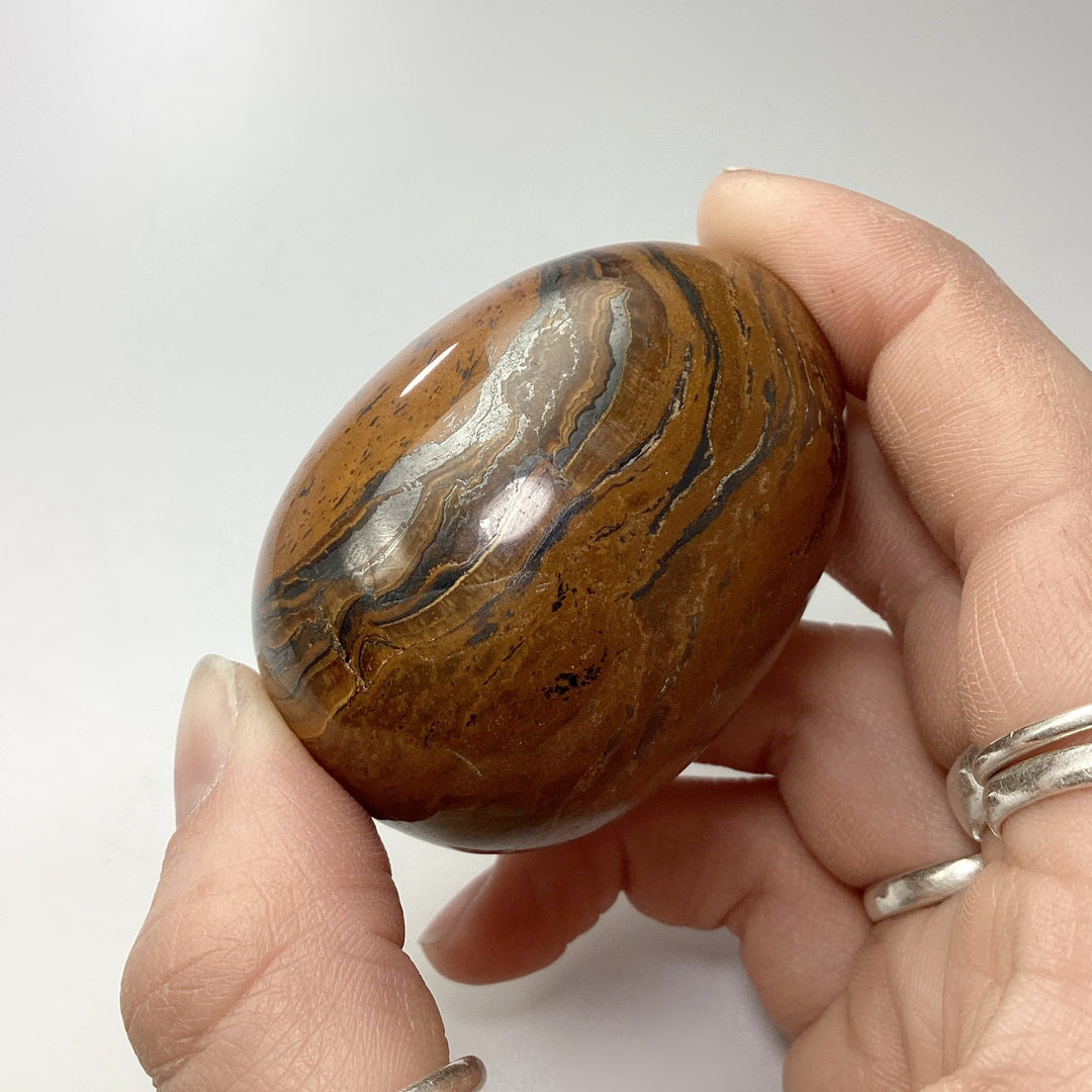 Tiger Iron Egg - Rocks and Gems Canada