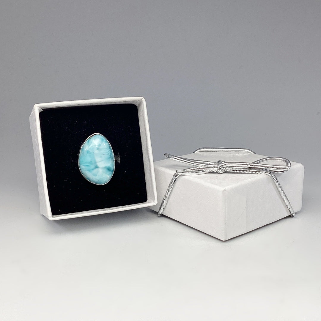 Larimar Ring - Rocks and Gems Canada