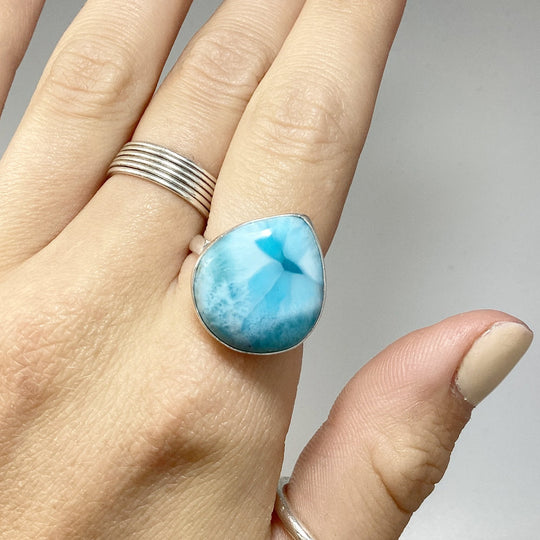 Larimar Ring - Rocks and Gems Canada