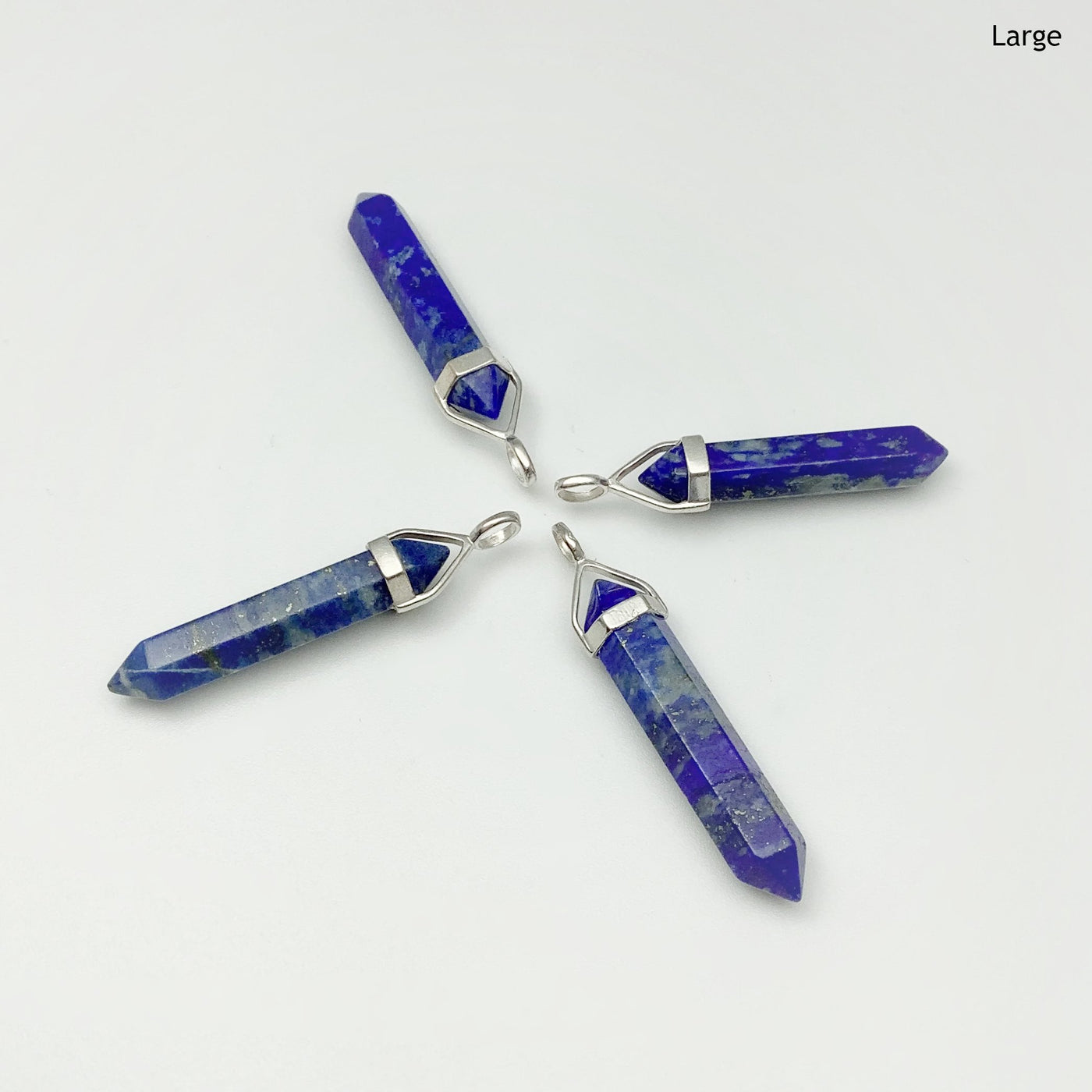 Lapis Lazuli Double Terminated Point Pendant