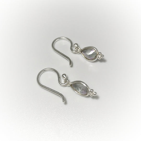 Mystic Topaz Dangle Earrings - Rocks and Gems Canada