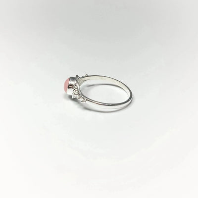 Pink Peruvian Opal Ring