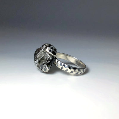 Campo Del Cielo Meteorite Ring