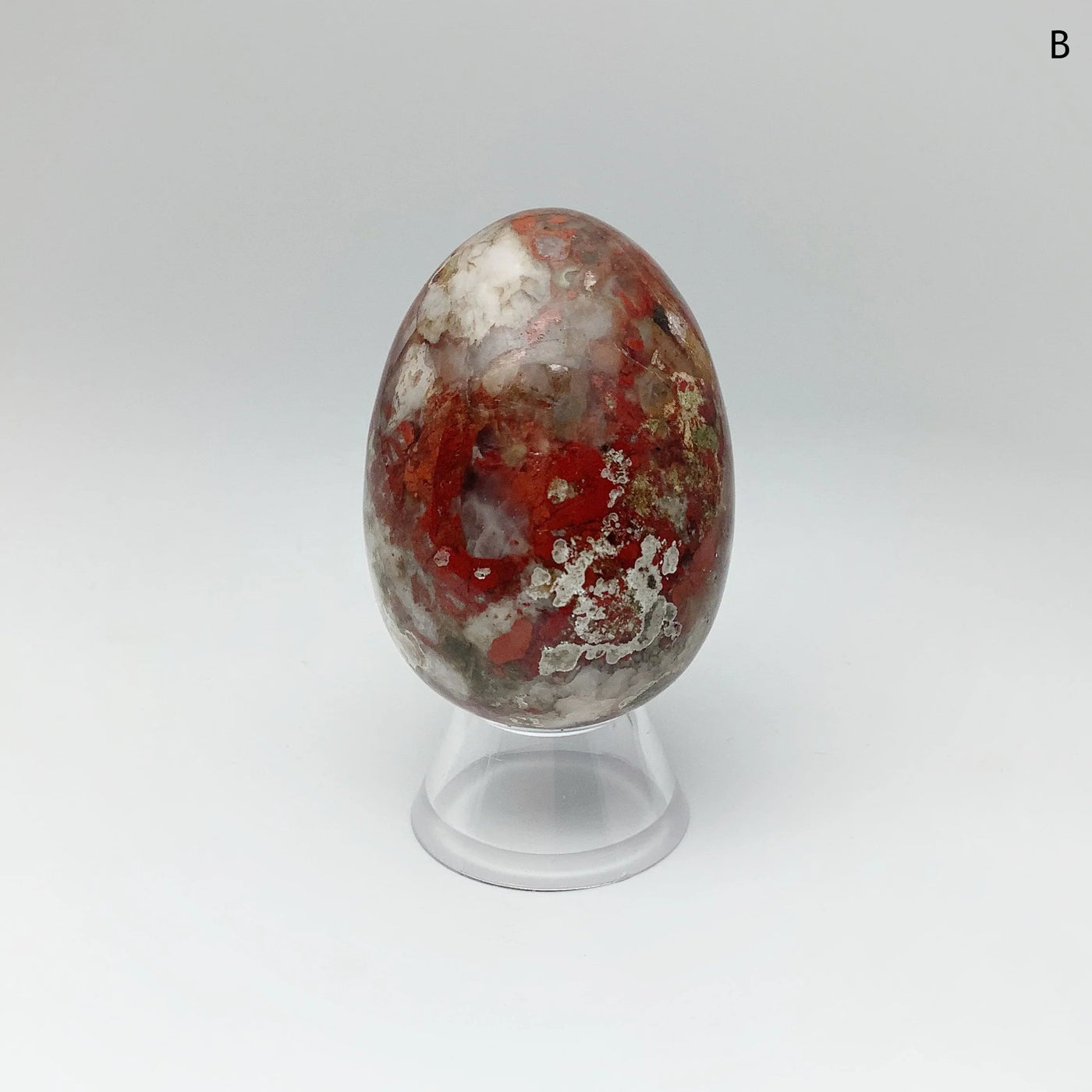 Red Brecciated Jasper Egg