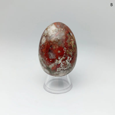 Red Brecciated Jasper Egg