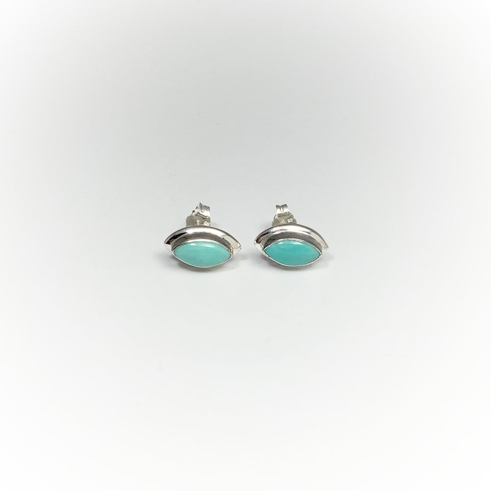 Turquoise Stud Earrings - Rocks and Gems Canada