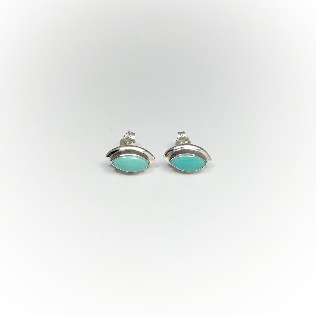 Turquoise Stud Earrings - Rocks and Gems Canada
