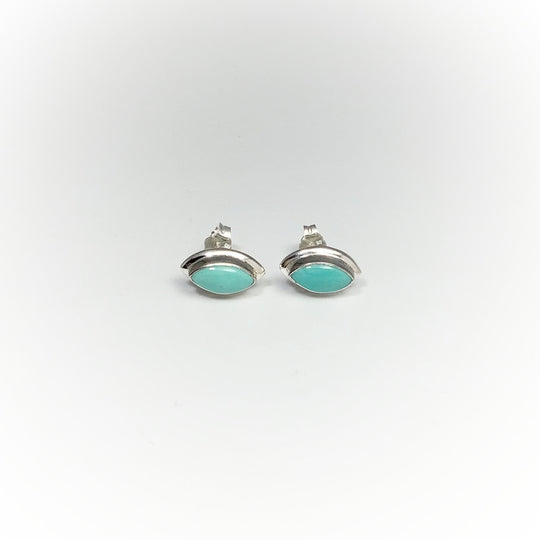 Turquoise Stud Earrings - Rocks and Gems Canada