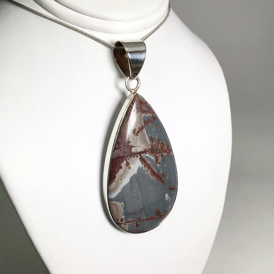 Paintbrush Jasper Pendant - Rocks and Gems Canada