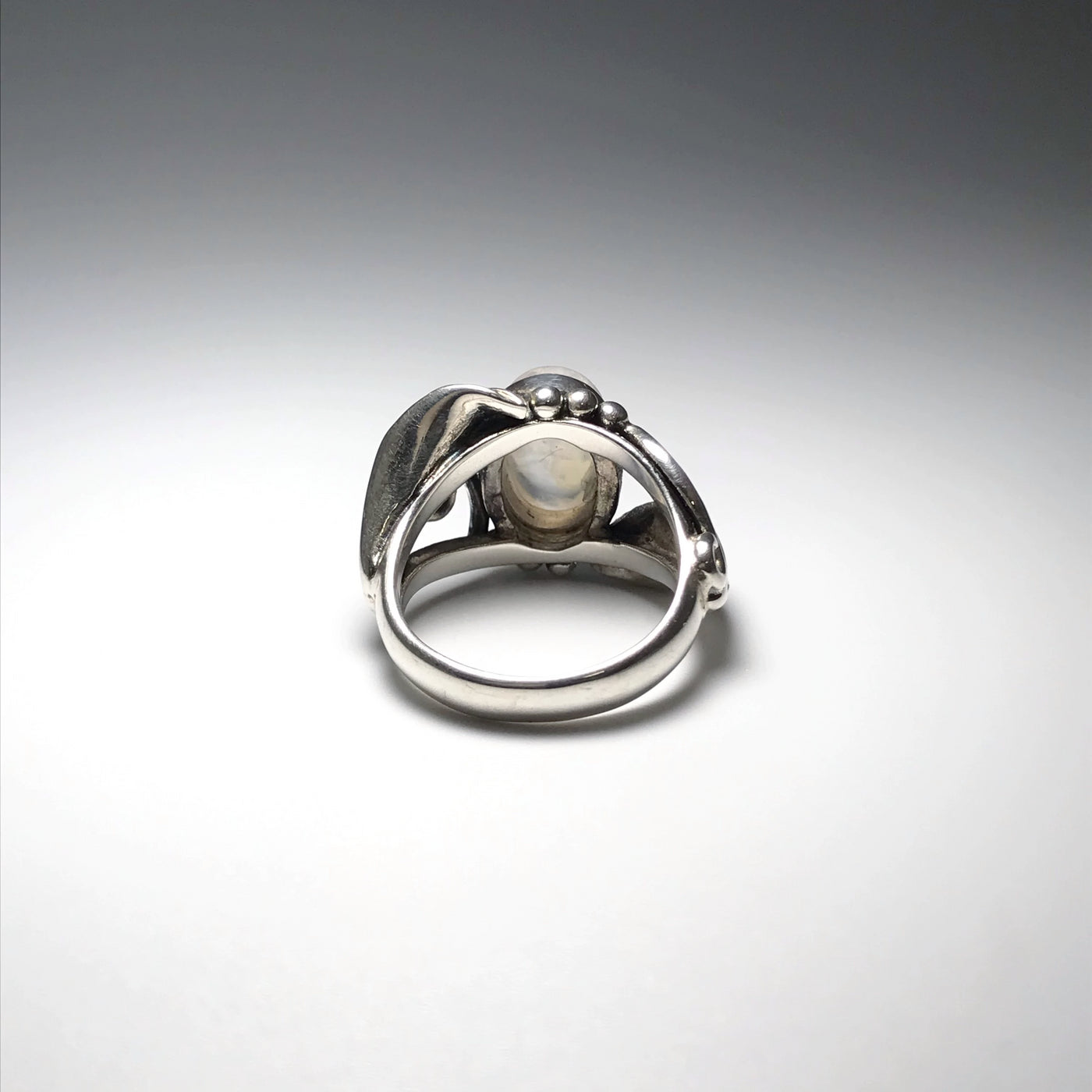 Rainbow Moonstone Ring