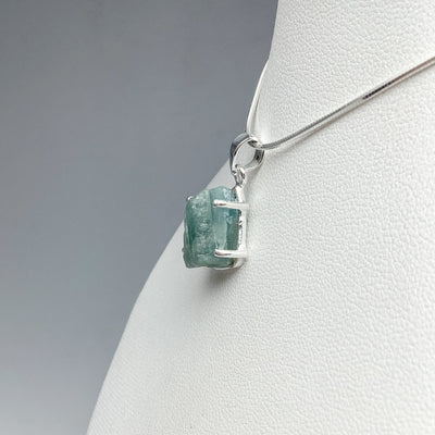 Raw Aquamarine Pendant