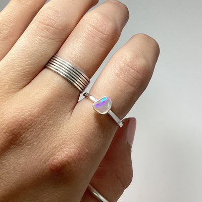 Ethiopian Fire Opal Ring
