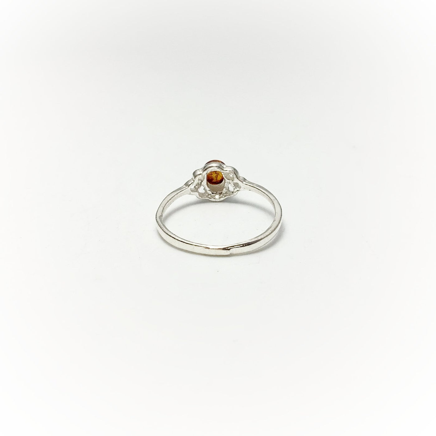 Cognac Amber Ring - Small Sizes