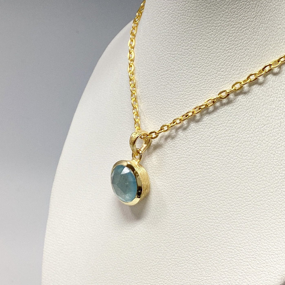 Aquamarine Pendant - Rocks and Gems Canada